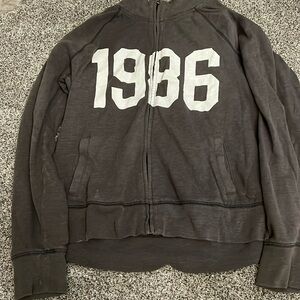 Pink Zip Up Sweatshirt